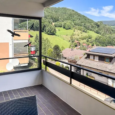 Aussicht I Balkon I Parkplatz I Modern Daire Bad Peterstal-Griesbach