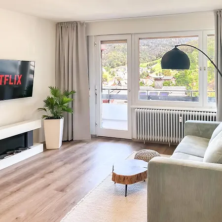 Aussicht I Balkon I Parkplatz I Modern Daire Bad Peterstal-Griesbach